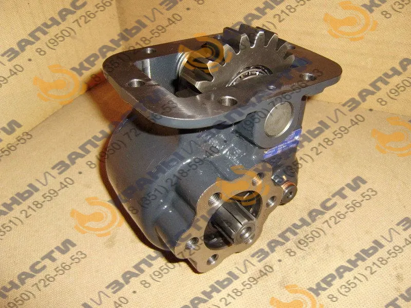 Коробка отбора мощности КОМ КаМАЗ 08607200138 (21 зуб.) с фланцем