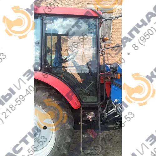 Стекло двери левой 958*1440 8 отверстий на трактор Беларус 82.1/35&amp;quot;, МТЗ 82.1/35 сталинит