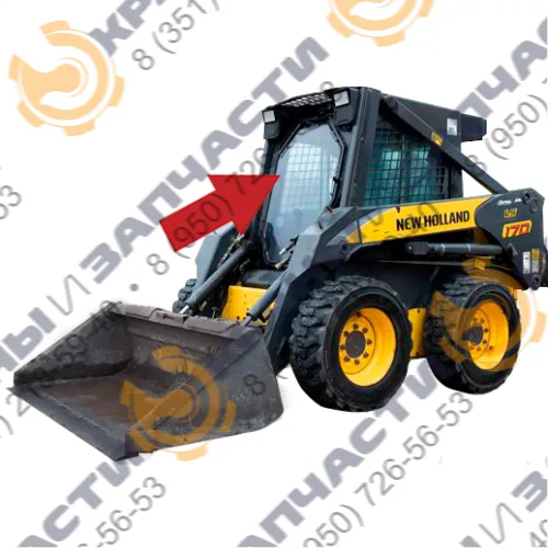 Стекло лобовое (зак) 86547915 для New Holland LS170
