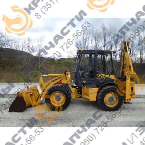 Стекло заднее верхнее (закаленное) для мини-погрузчика Venieri 9.23