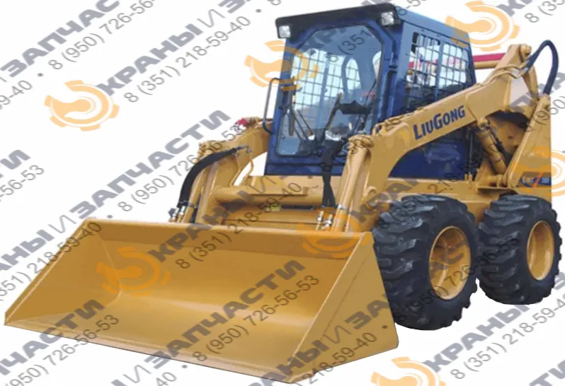 Стекло кузовное правое ближе к лобовому стеклу (закаленное) для мини-погрузчика LiuGong 365А, 385А