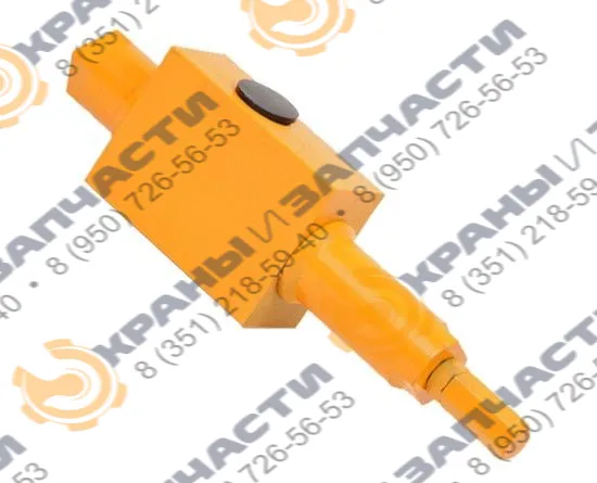 Клапан обратный управляемый КОУ КС-3577.84.700-01 для автокранов Ивановец КС-3577, КС-3574, КС-35714, КС-35715, КС-45714, КС-45717, АК-25, КС-54712, КС-55735, Ульяновец МКТ-16, МКТ-20, МКТ-25, МКАТ-16