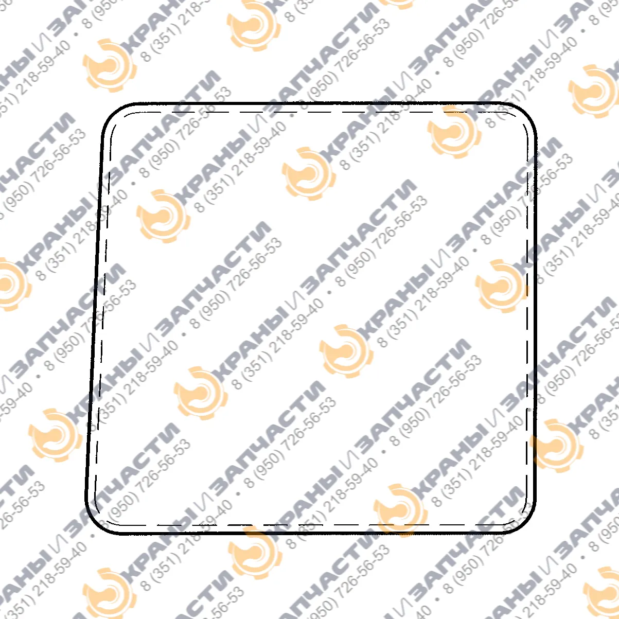 Стеклопакет ТМ10.59.290 СБ (776x473) кабины бульдозера ТМ 10