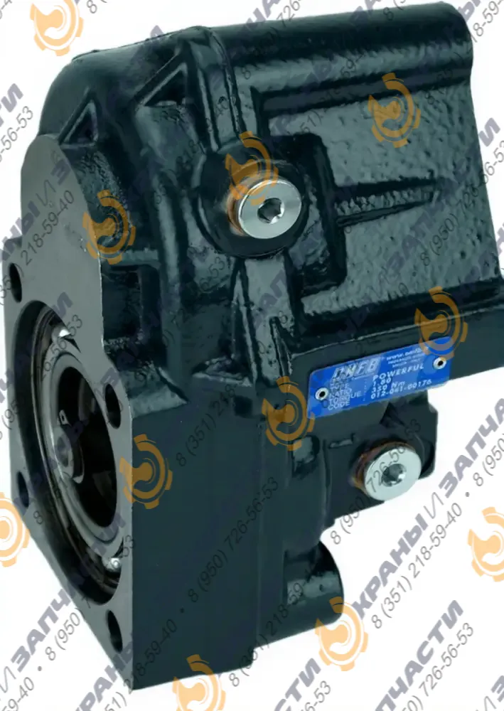 Коробка отбора мощности ISO (350Нм) для КПП ZF 6S, 9S, 16S с пневмоуправлением