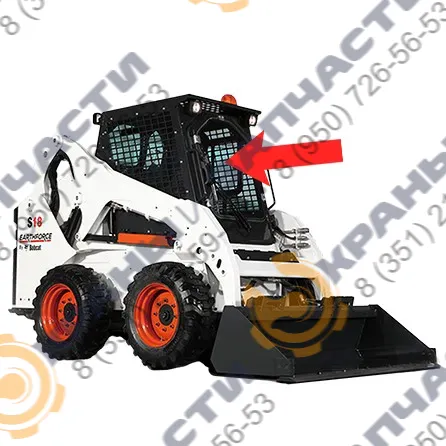 Стекло лобовое ( триплекс ) для мини-погрузчика Bobcat Earthforce S18, S16