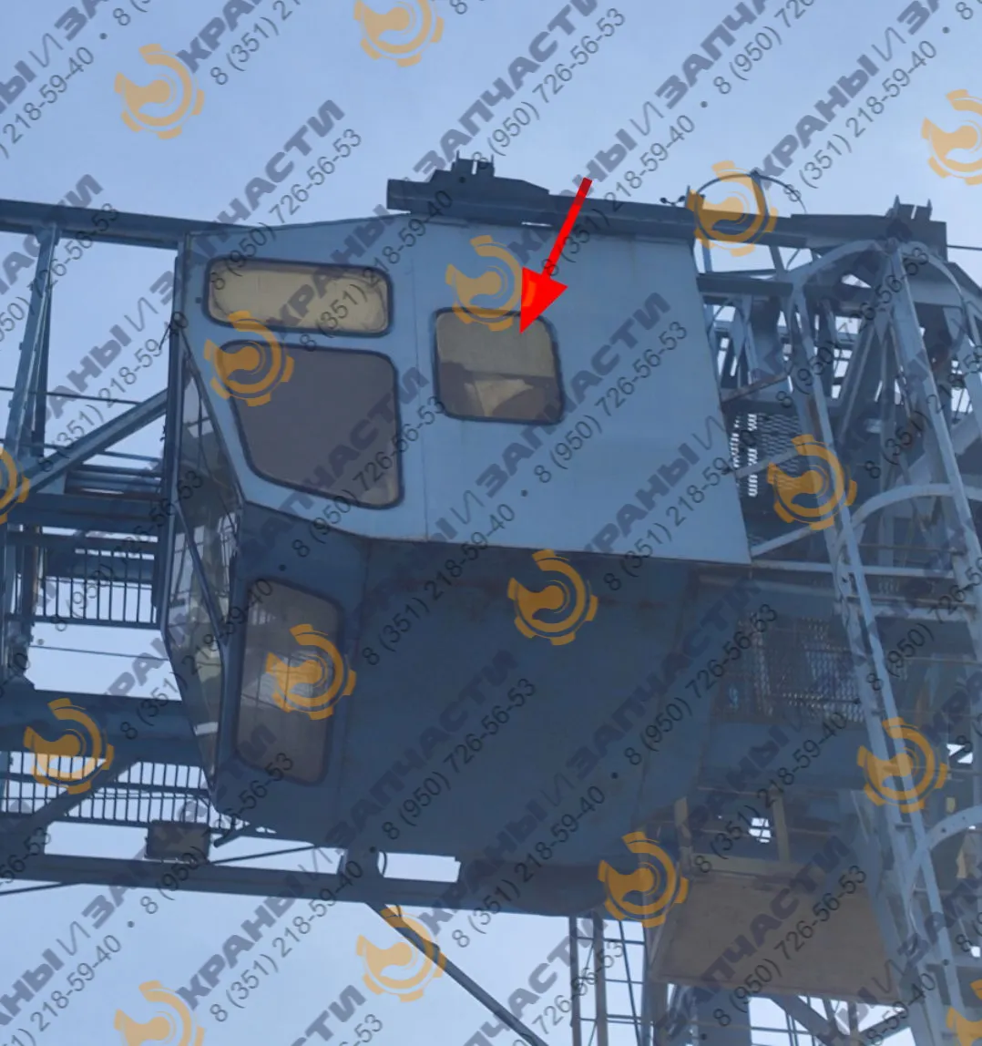 Стекло боковое левое КК 20-32 Зуевского энергомеханического завода
