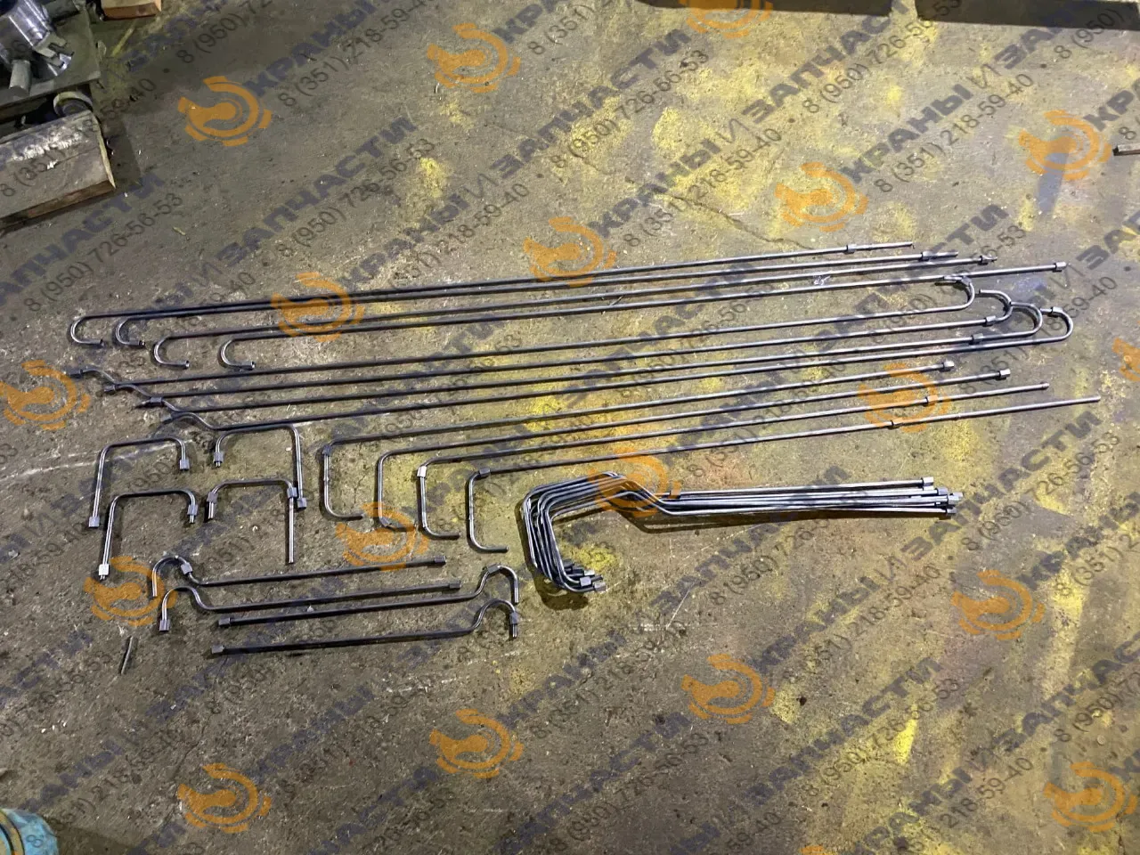 Комплект трубопроводов автокрана Клинцы КС-45719