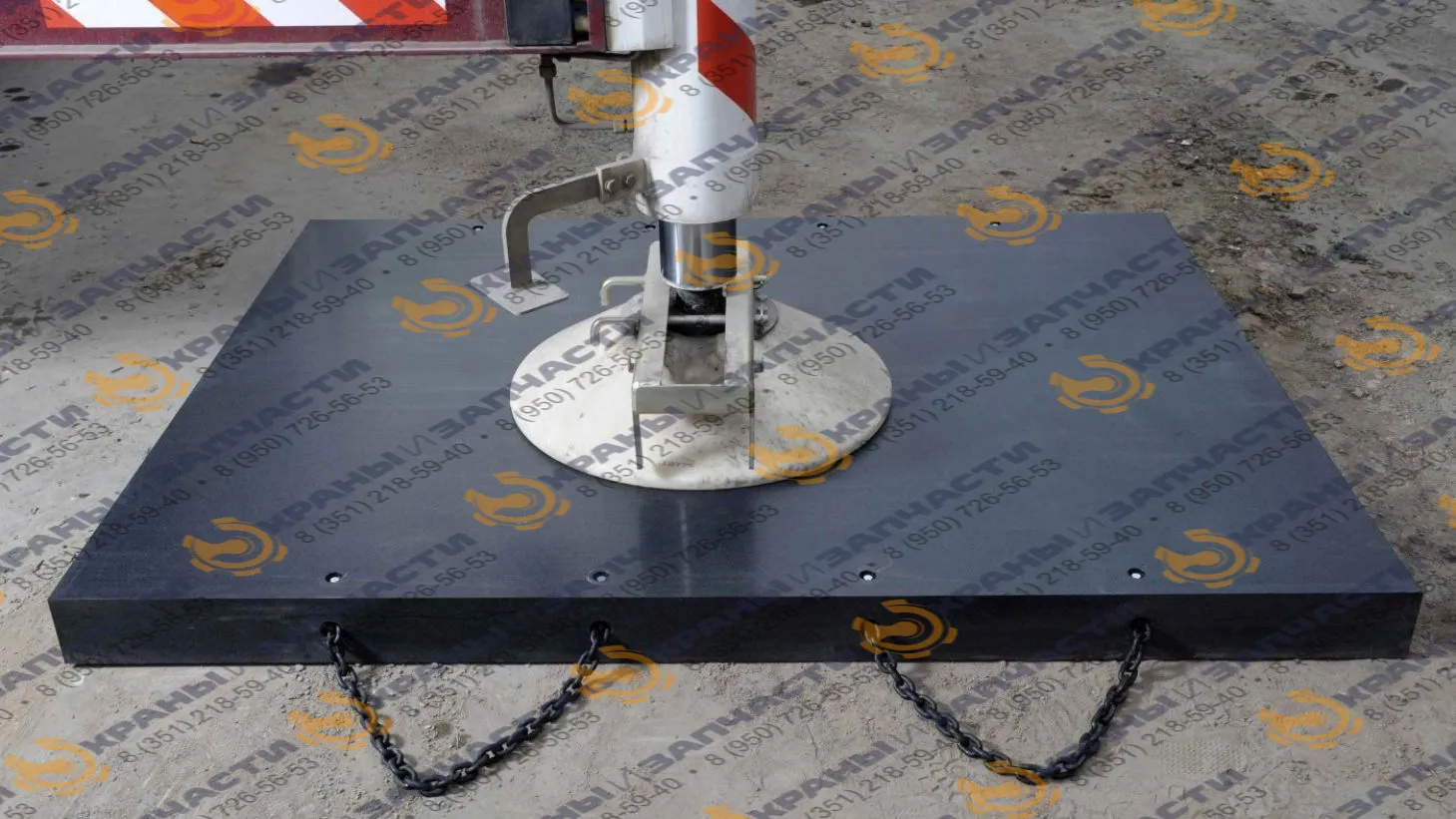 Опорная подушка под аутригер 900*900 мм