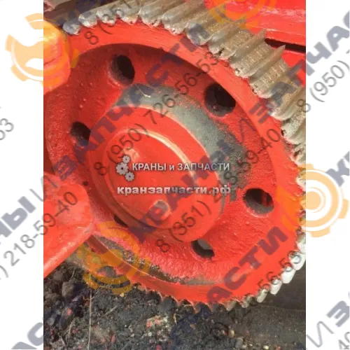 Венец зубчатый m-8 z-47 козлового крана КК-12,5-32 Ремстройдормаш