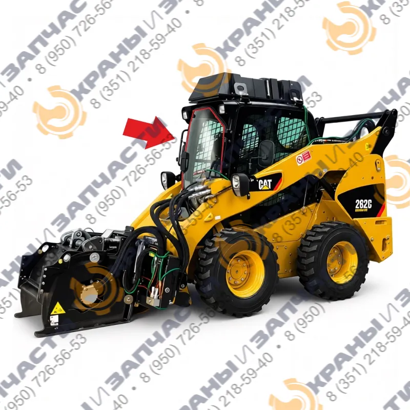Стекло лобовое Caterpillar 262с