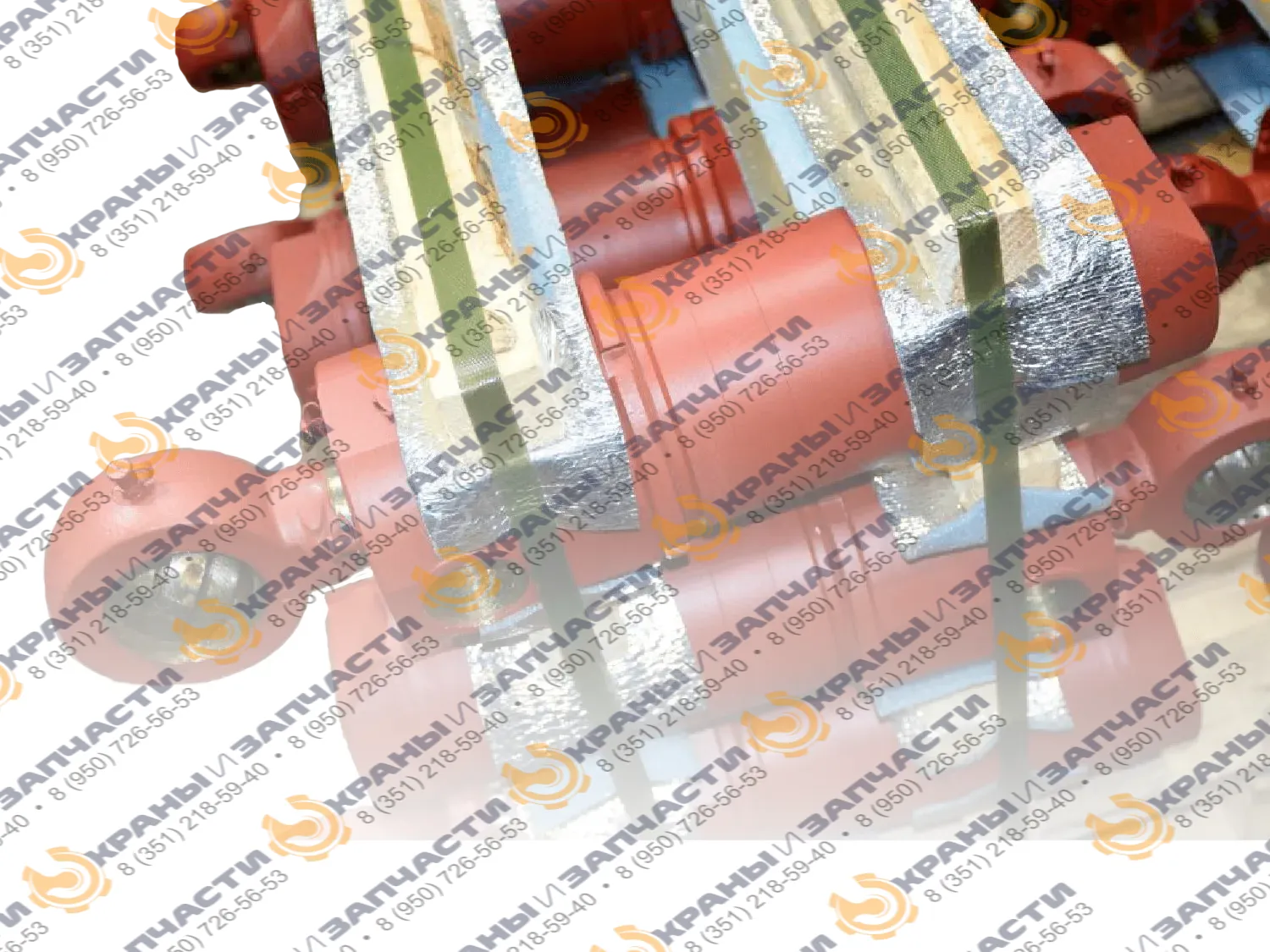 Гидроцилиндр ЦГ-110.56х225.41 поворота экскаваторов ЭО-2621В-3, ЭО-2626, ЭО-2629, ТО-49