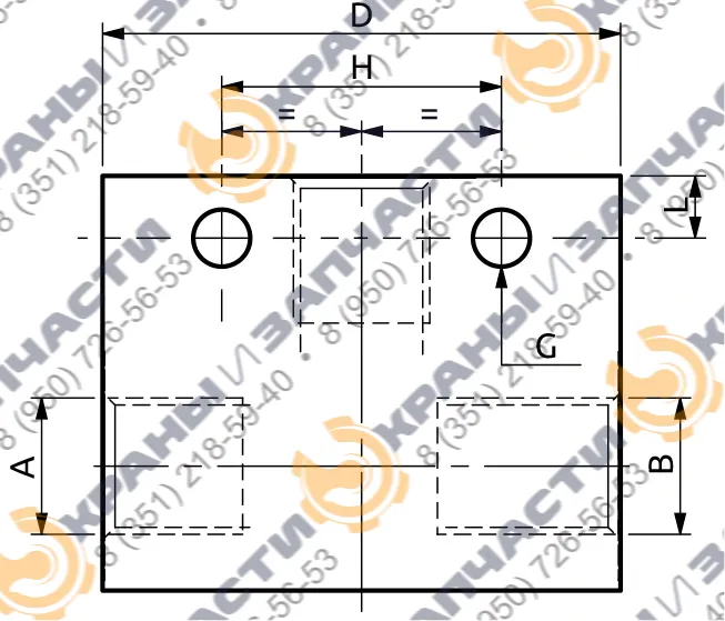 Клапан A100402.01.00 HBS - чертеж 2