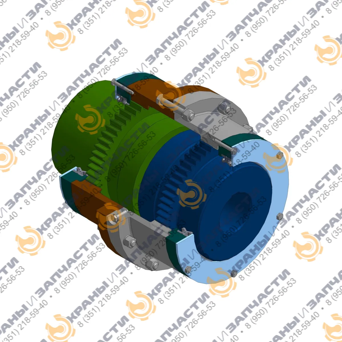 Полумуфта зубчатая z=56 чертеж 2603-7656