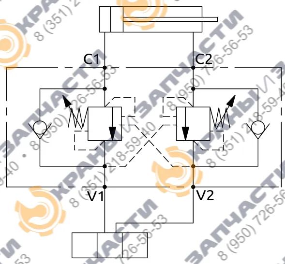 Чертеж Клапан EV1826 B070600.01.00 HBS