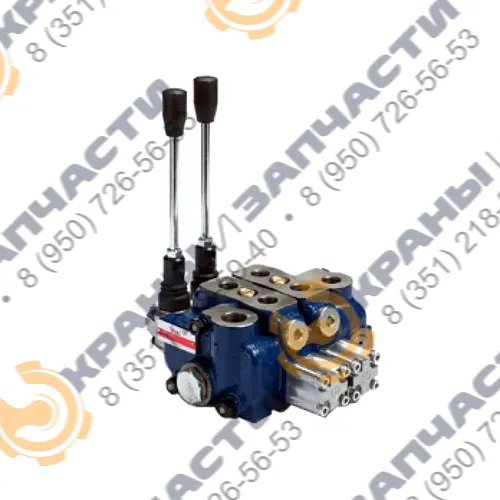 Гидрораспределитель с электромагнитным управлением 2 секции серии SN-6, 2S-3, 18EP3L, P3T, G-6-6-8, M3-24 VDC Youli Тайвань