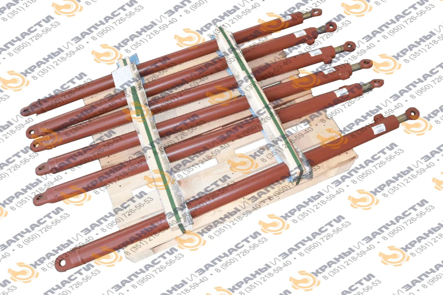 Гидроцилиндр выдвижения выносных опор ЦГ-63.40х1490.17 (63x40x1490) автокрана Ивановец КС-3577, КС-3574, КС-35714, КС-35715