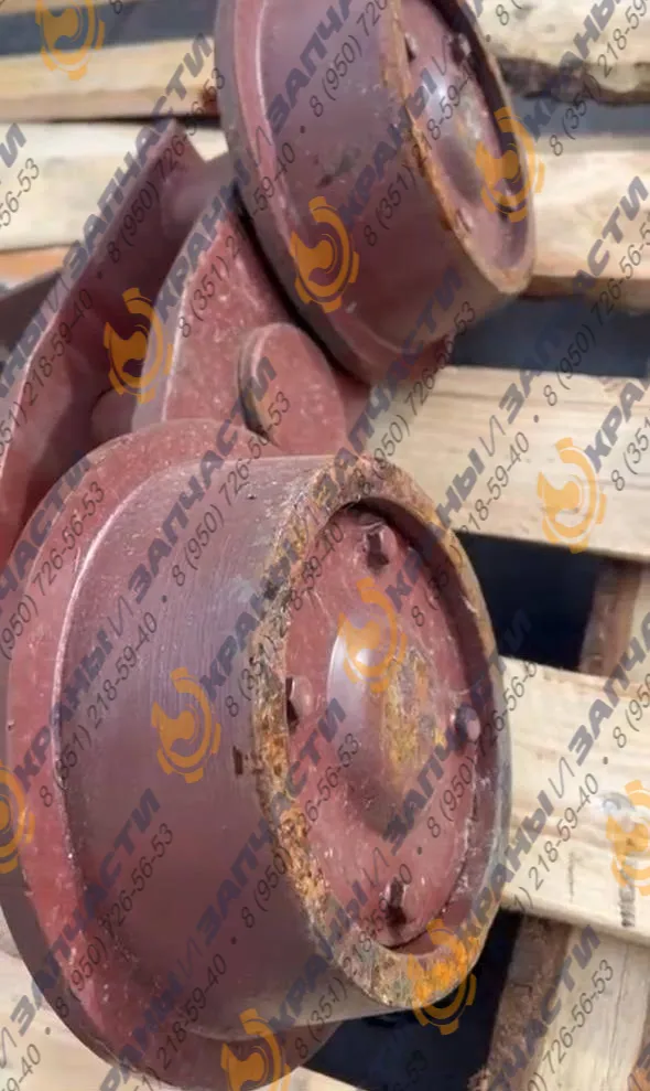 Тележка грузовая двухкатковая на козловой кран КК 20-32 Челябинского механического завода