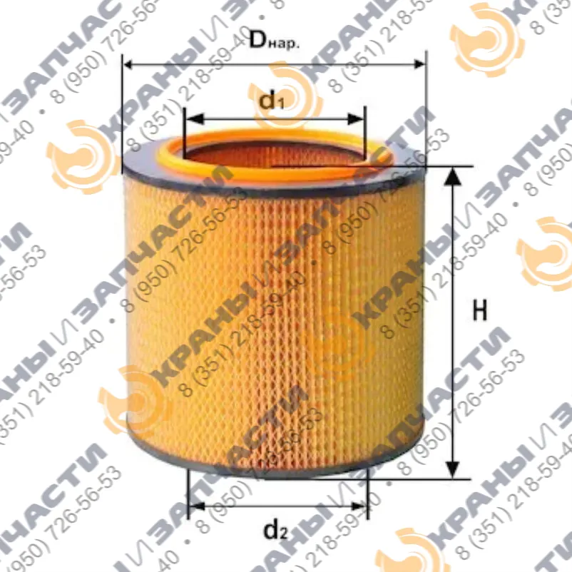 Фильтр воздушный DIFA 4302M