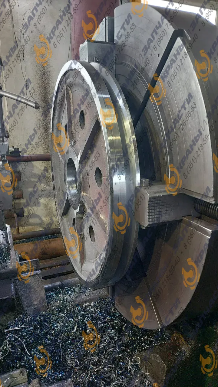 Блок полиспаста (канатный блок) 12А-107 D=710 из чугуна