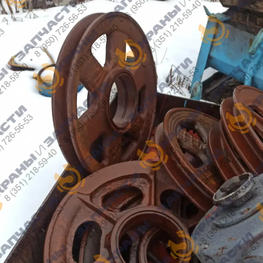 Блок КБ-405.1.00.00.012 грузовой лебёдки башенного крана КБМ-401 ПА Ржевский крановый завод