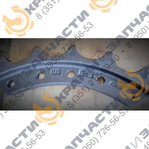 Комплект сегментов 17M-27-41630 (5 шт.) для гусеничного экскаватора KOMATSU D275A-5