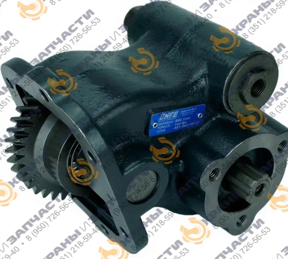 Коробка отбора мощности UNI для КПП Газель с механическим управлением 