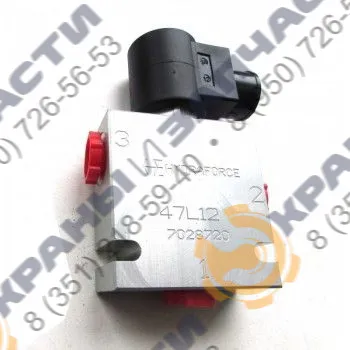 Клапан электромагнитный трехпоточный с корпусом SV 08-2B-N-24DG для автокрана