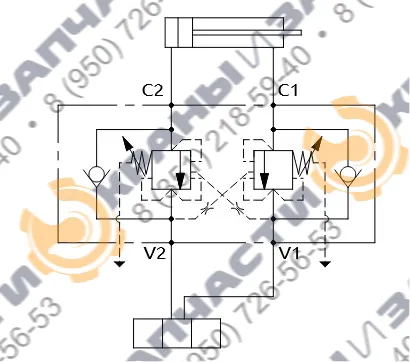 Чертеж Клапан EV1563 HBS