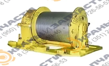 Лебедка грузовая МКТ-25.1065.33.00.00 автокрана Ульяновец МКТ-16, МКТ-20, МКТ-25, МКТ-30, МКТ-40, МКТ-50 МКАТ-16, МКАТ-20, МКАТ-25, МКТБ-30