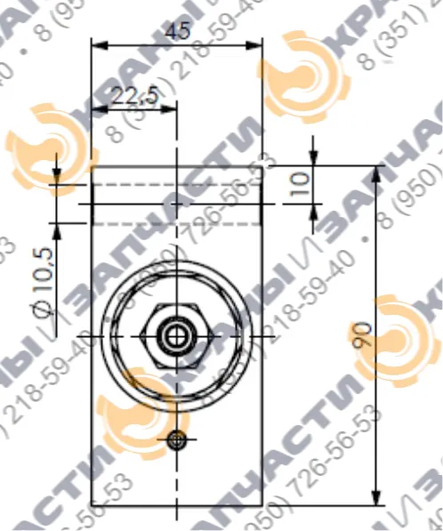 Чертеж Клапан EV1564 B060666.01.00 HBS