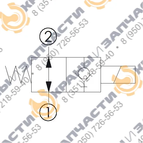 Клапан Atlantic fluid tech CEBD-001-NAFN CE000206 - чертеж 3