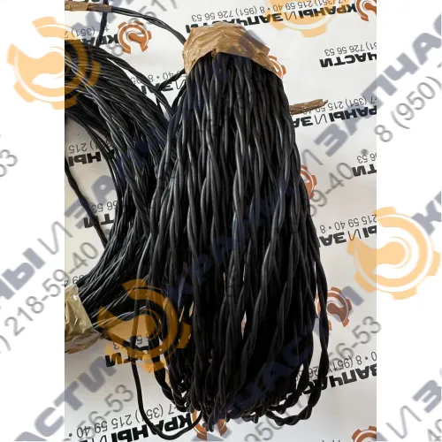 Провод полевой 2-х жильный ГСП 2х0,5 для датчиков перемещения, вылета ДВ, длины стрелы ДДС, приборов безопасности ОНК-140, ОГМ240, ОНК-160