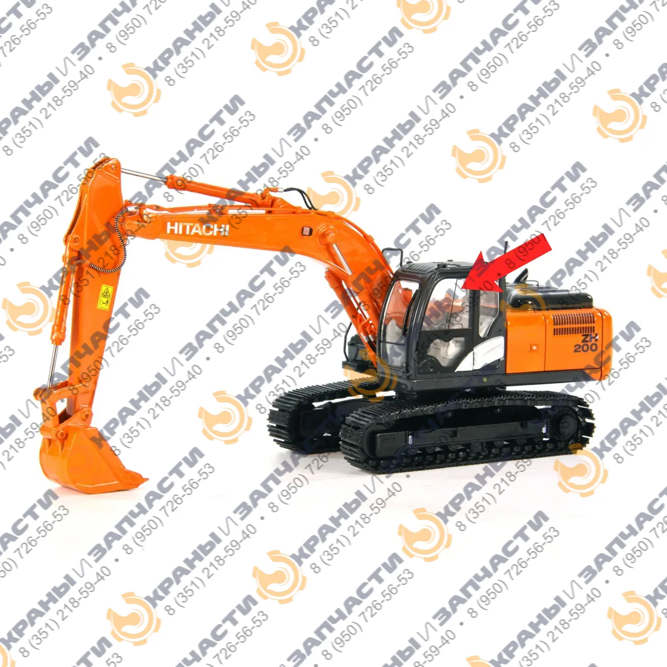 Стекло дверное левое верхнее ближе к заднему стекл для экскаватора Hitachi Zaxis 180, 200, 210, 240, 250, 270, 280, 300, 330, 350, 400, 4703G-5G