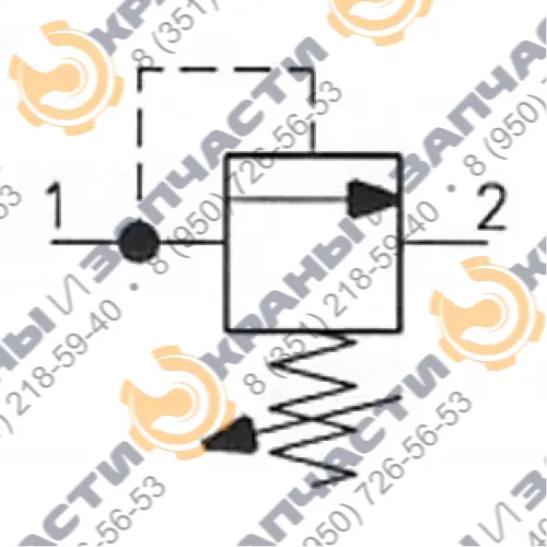 Клапан максимального давления Flucom LPA 30/U-N 31.011.104