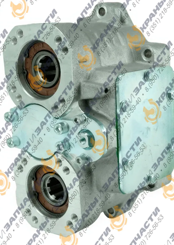 Коробка отбора мощности ISO 010-043-02176 для КПП ZF 9S, 16S с пневмоуправлением