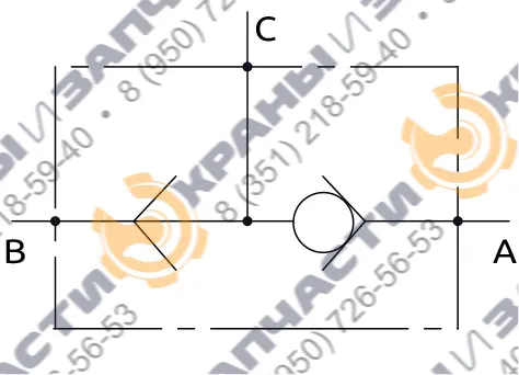 Клапан A100402.01.00 HBS - чертеж 3