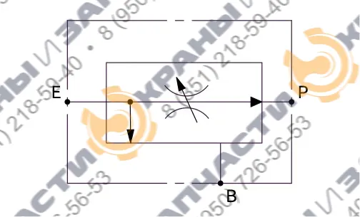 Клапан B130402.01.00 - чертеж 1