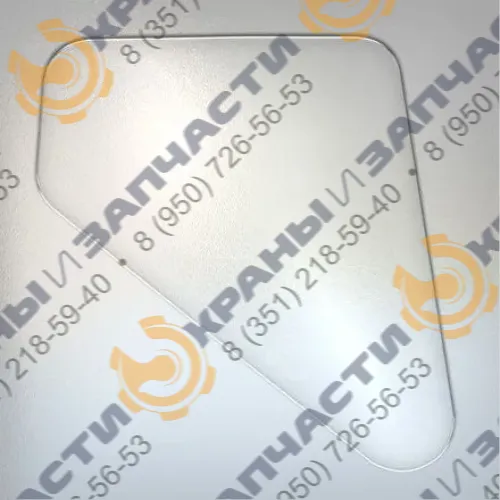 Стекло двери нижнее 80-6708014 530х391 трактора МТЗ-80, МТЗ-82