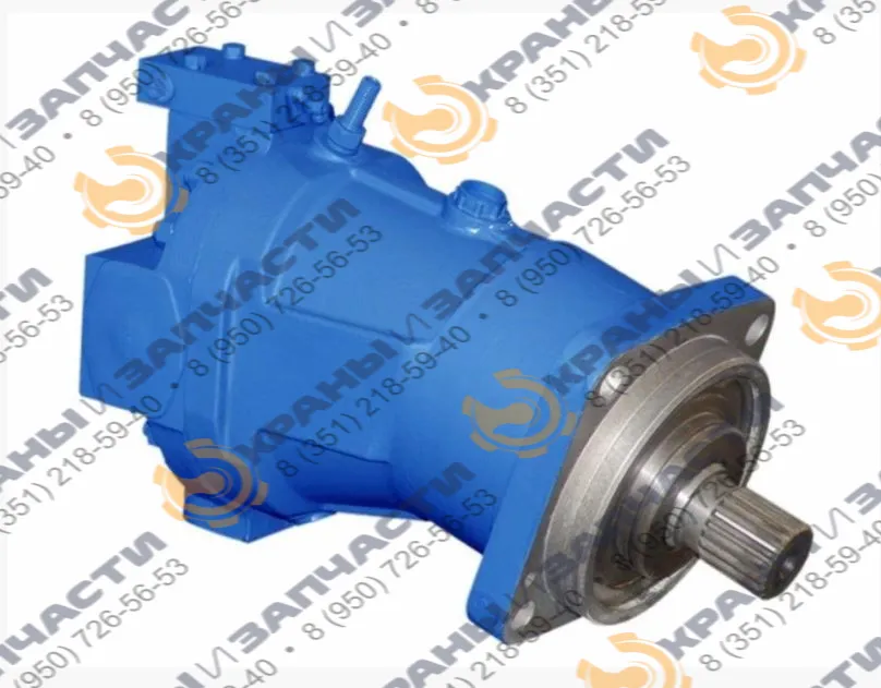 Гидромотор 303.3.107.901 аксиально-поршневой регулируемый шлицевой с наклонным блоком