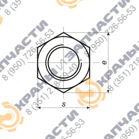 Изготовление гаек по чертежам заказчика