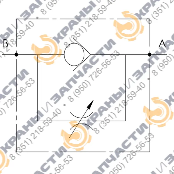 Чертеж Клапан A110400.01.00 HBS