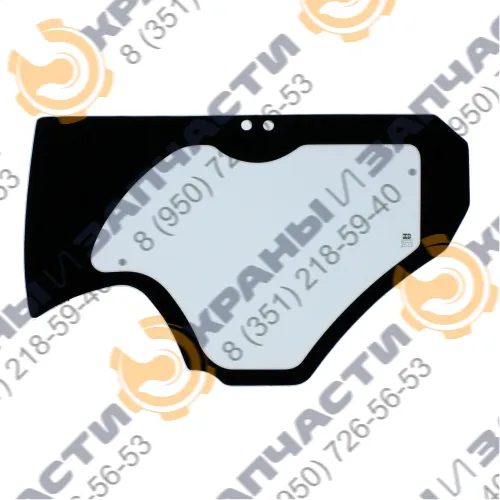 Стекло дверное левое нижнее (закаленное) YA00001499 для экскаватора John Deere lc200g, lc240g, lc260g, lc300g, lc330g, lc360g