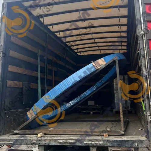 ОПУ, опорно поворотное устройство 9I-1B50-2320-1008-3, 60 отверстий на башенный кран КБ-408