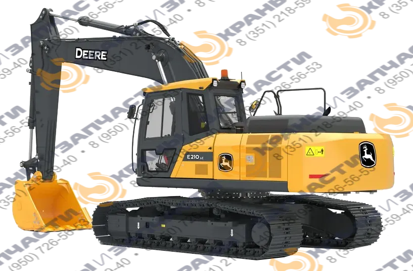 Стекло кузовное правое возле стрелы (закаленное) для экскаватора John Deere e210lc, е240lc, e260lc, e300lc, e330lc, e360lc