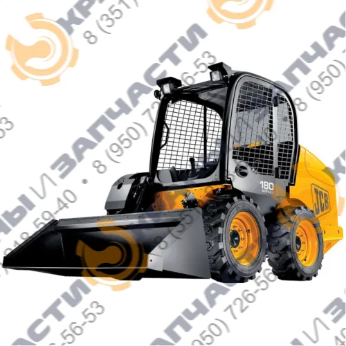 Стекло кузовное заднее левое (закаленное) для мини-погрузчика JCB 1110Т, Robot 160, 180, 190, 220