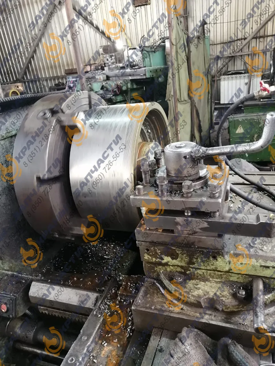 Шкив тормозной / тормозной барабан 260.3-10456 для козлового и мостового крана