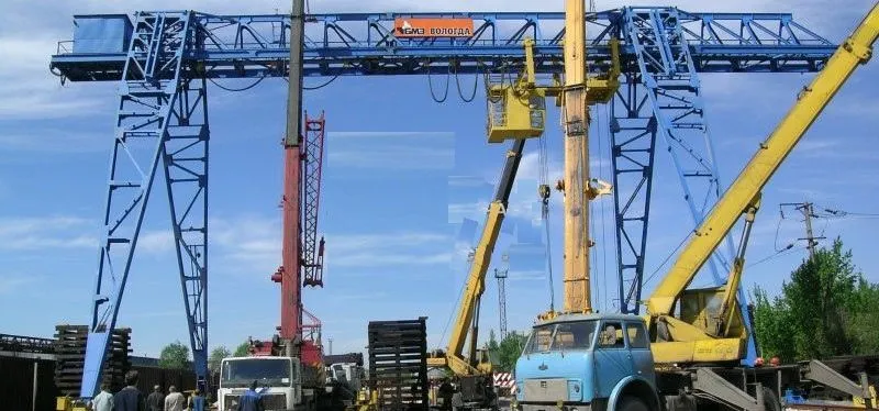 Запасные части для козлового крана КК-16/20 производства Бываловский машиностроительный завод г. Вологда