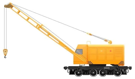 Запчасти для железнодорожных кранов