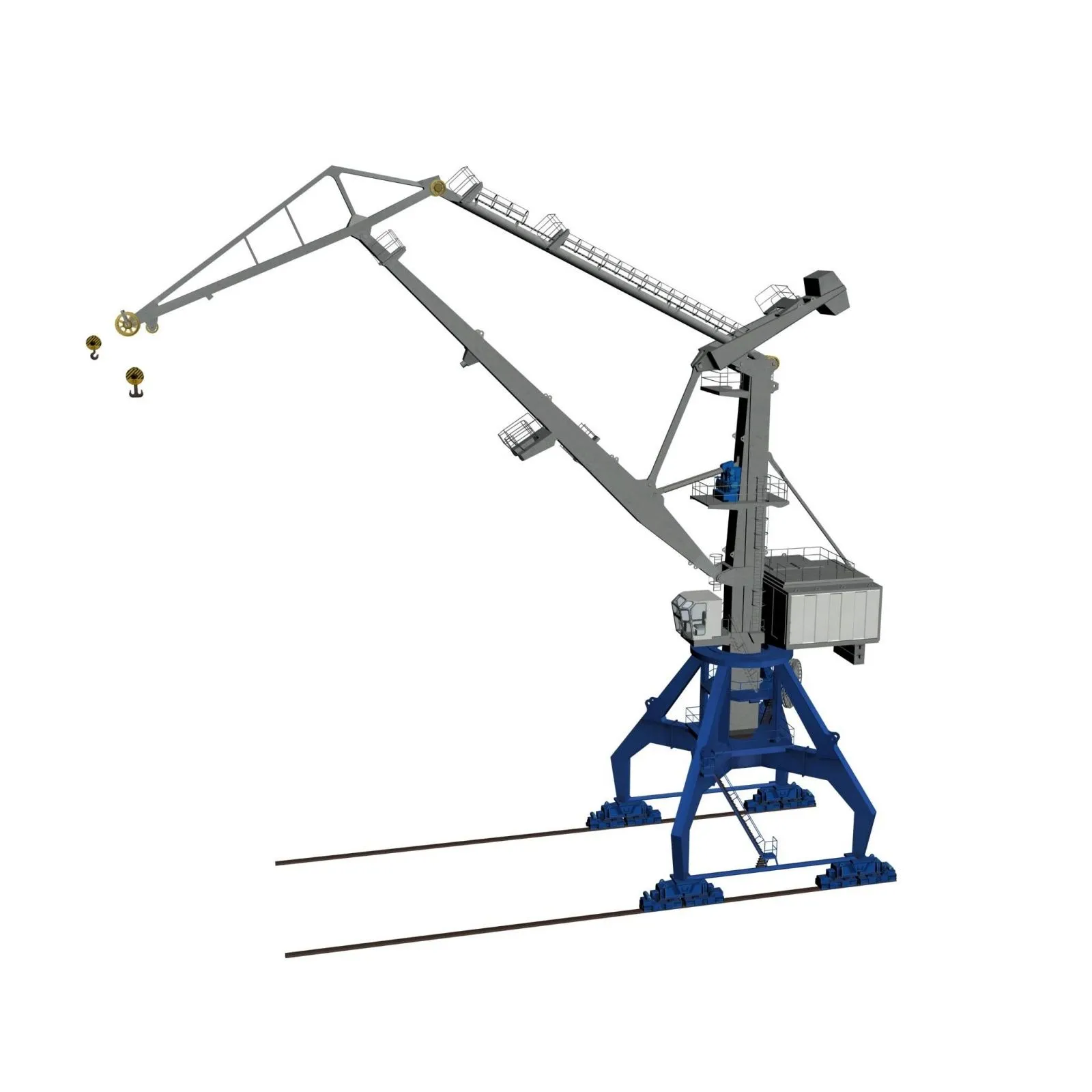 Запчасти для портальных кранов Сокол