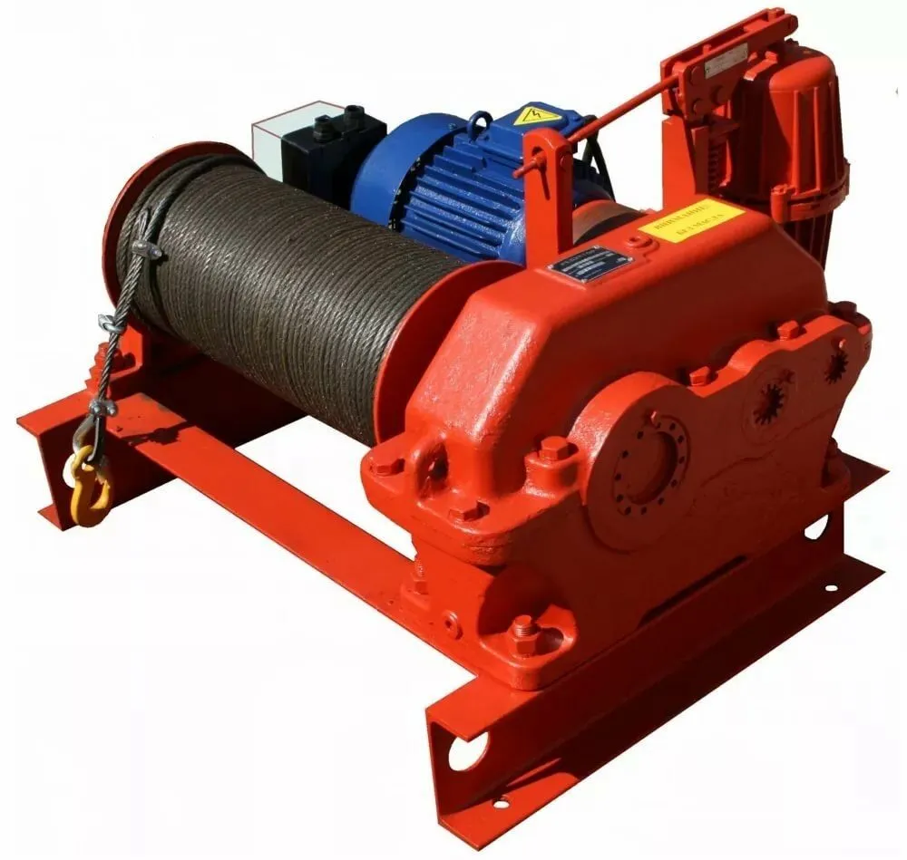 Грузовая лебедка башенного крана